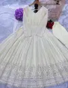 Designer Chikankari Anarkali Readymade Suits Wholesale Market In Surat With Price